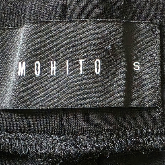 NWOT MOHITO Lady's Cropped Ankle Trousers, Black, Size Small - Picture 6 of 10